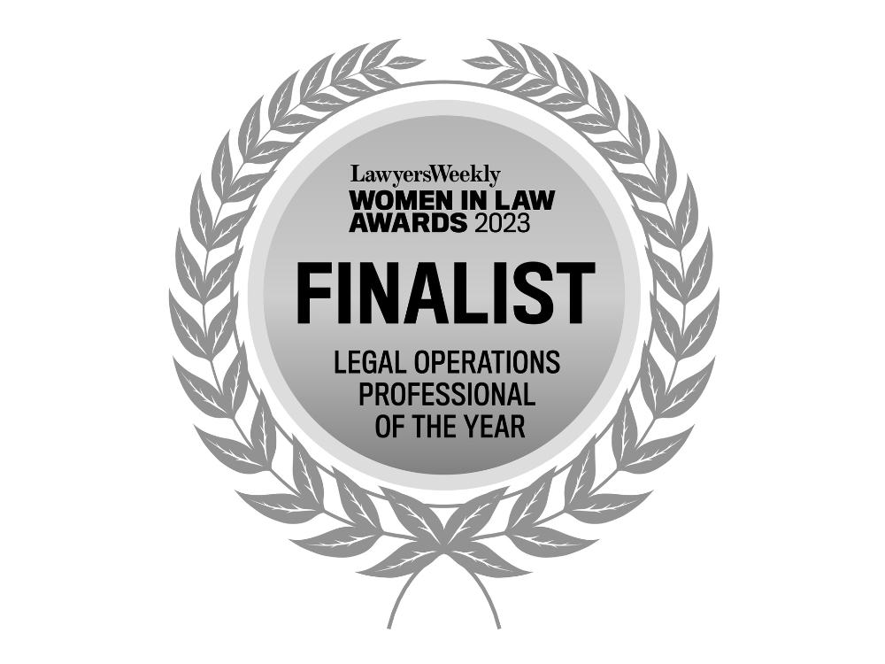 Lawcadia Operations Manager named a finalist for Women in Law Awards 2023