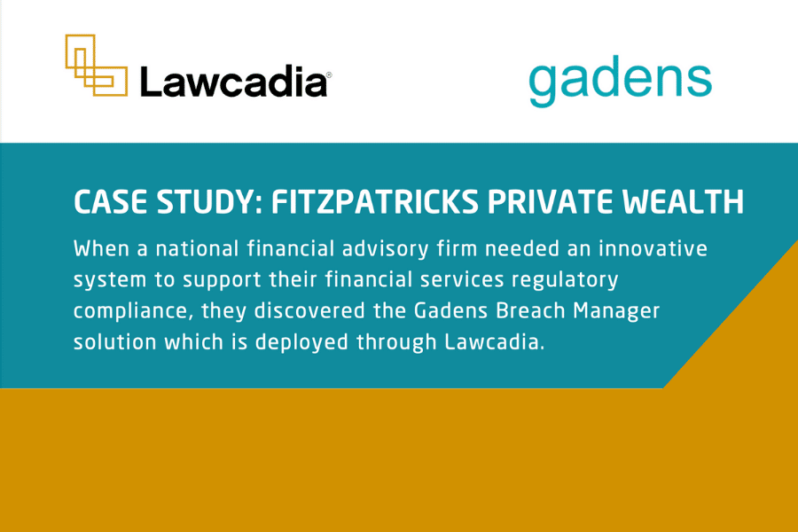 Case study - Fitzpatricks Private Wealth