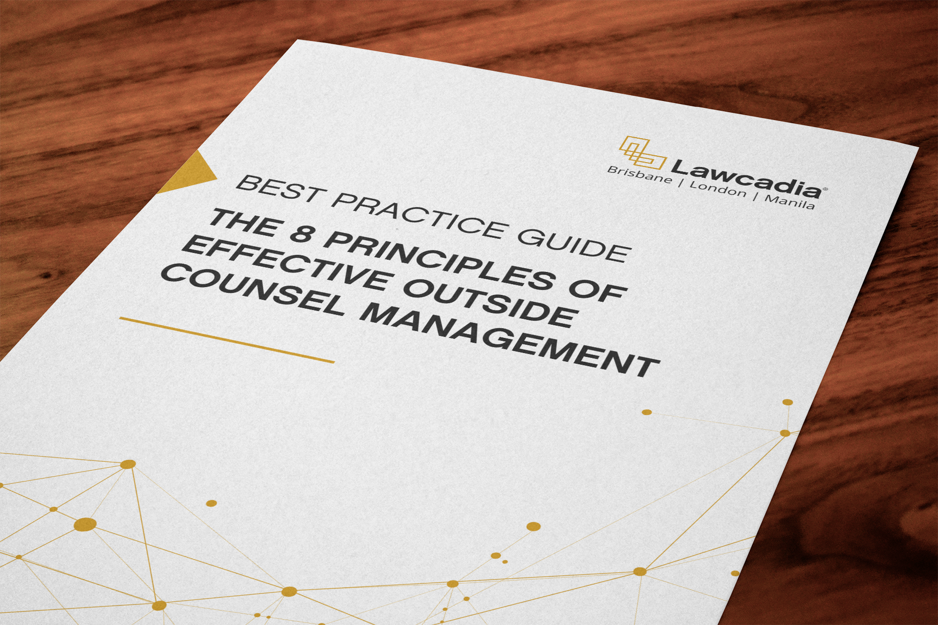 Best Practice Guide To Outside Counsel Management