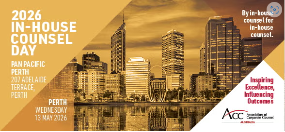 ACC Western Australia In-house Counsel Day